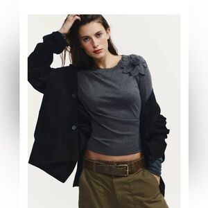 ZARA FRONT FRONTAL T-SHIRT